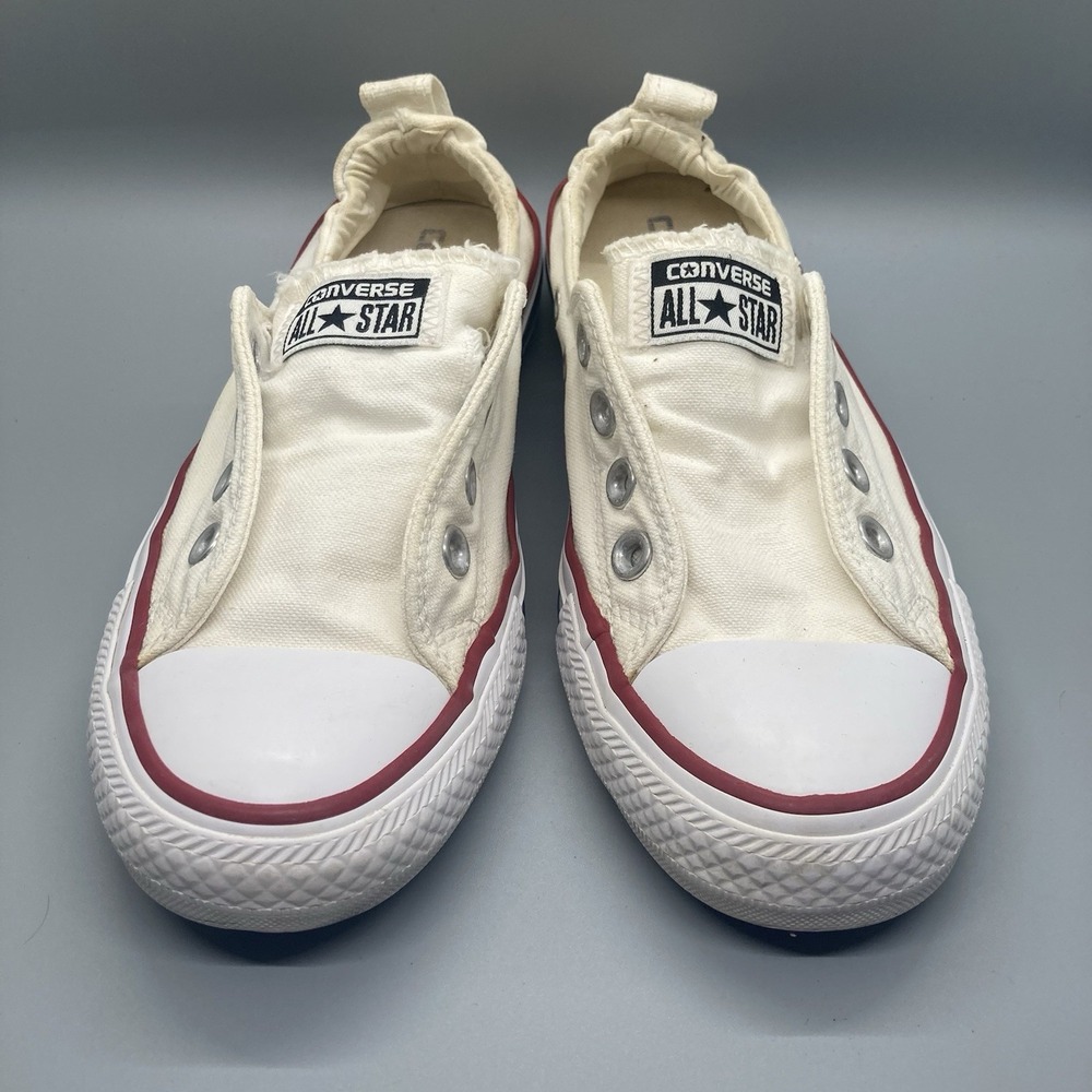 Converse All Star Womens Size 7 Shoreline Sneakers White 537084F